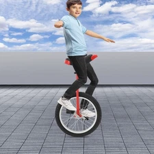 Adjustable Exercise Unicycle Outdoor Unicycle One Wheel Bike For 5-60 Years Old