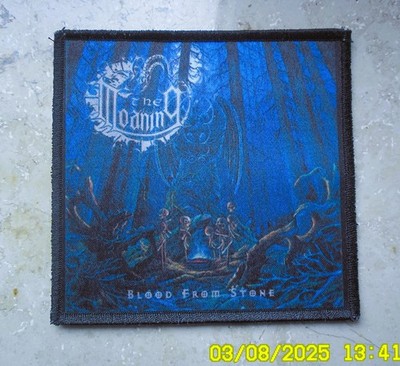THE MOANING - BLOOD FROM STONE -- PATCH / AUFNÄHER -- DEATH METAL / BLACK METAL