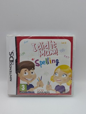 I did it Mama! Spelling NDS 2DS Nintendo DS Videospiel Original Brandneu Sealed 