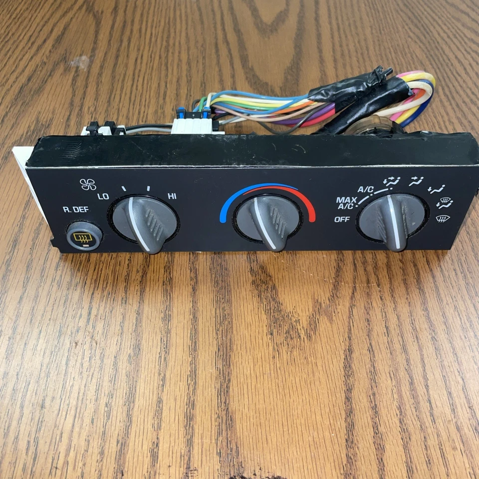 Chevrolet GMC Safari Astro 1996 2005 módulo de control de clima temperatura térmica Foto 3 de 4