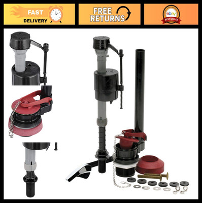 Universal Toilet Tank Repair Kit - Complete 2-Inch Flush Valve Solution, All-in-