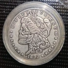 1878-CC Morgan Dollar Silver Dollar, Skull Special Edition Nice Details!