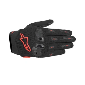 Alpinestars SP X 5 Air Motorbike Motorcycle Gloves Black / Fluo Red