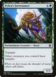 Nylea's Forerunner - Theros Beyond Death - Foil