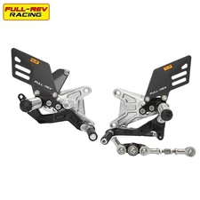 FULL-REV For KAWASAKI ZX-6R 2024 Rearset Foot pegs Footrest (PRO Nylon Version)