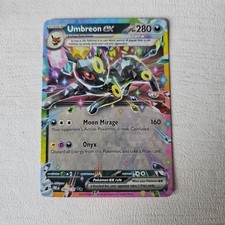 Pokémon TCG Umbreon EX 060/131 Prismatic Evolutions Card Near Mint Condition