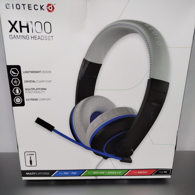 Gioteck XH100 - PS5 - PS4 - Xbox Switch PC - Gaming Headset - Headphones