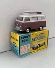 Vintage Corgi Toy 420 Ford Thames ‘Airborne’ Caravan Purple In Original Box