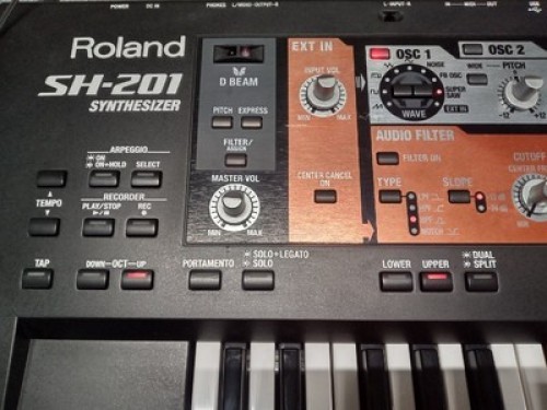 Roland SH-201 Analog Modeling Synthesizer Black keyboard - Picture 2 of 24