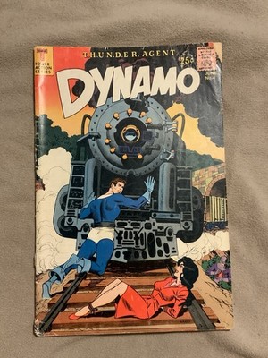 DYNAMO #4 1967 TOWER COMICS, T.H.U.N.D.E.R. AGENT