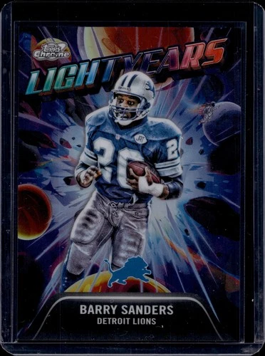 2025 Topps Cosmic Chrome Barry Sanders Base (RAW)