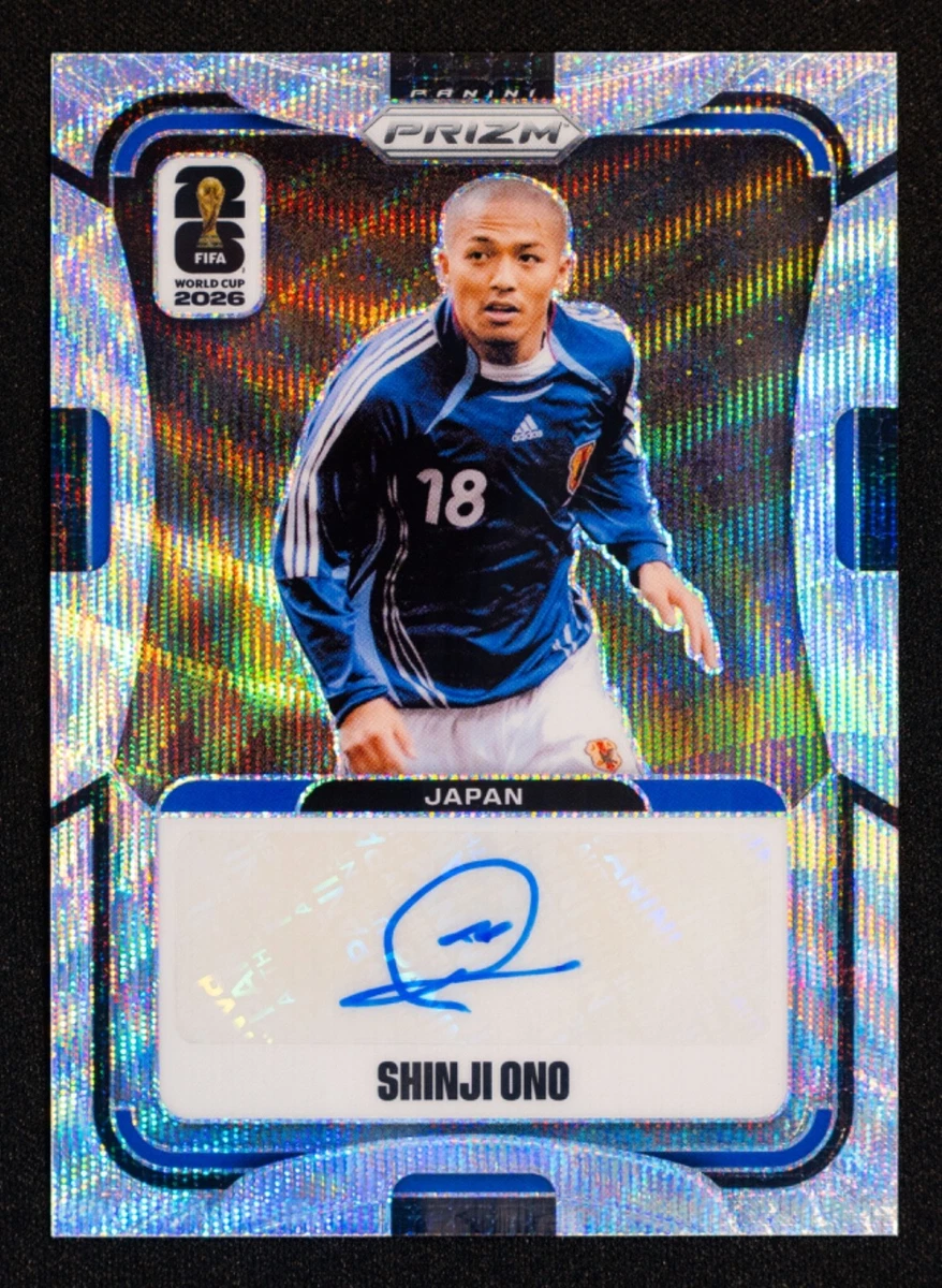Soccer Japan Autographed Sports Trading Cards & Accessories for