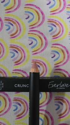 Crunchi Beauty Everluxe Lip Crayon French Mauve Pink Nude Lipstick Clean Beauty