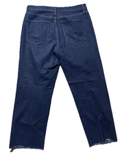 Hudson Noa Giana Womens Raw Hem Denim Jeans Sz 31