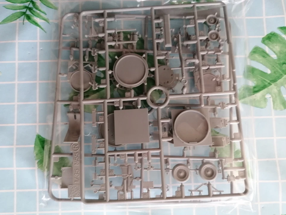 DRAGON 1/35 QUAD GUN TRAILER M55 SMART KIT N° 6421 - Immagine 4 di 4