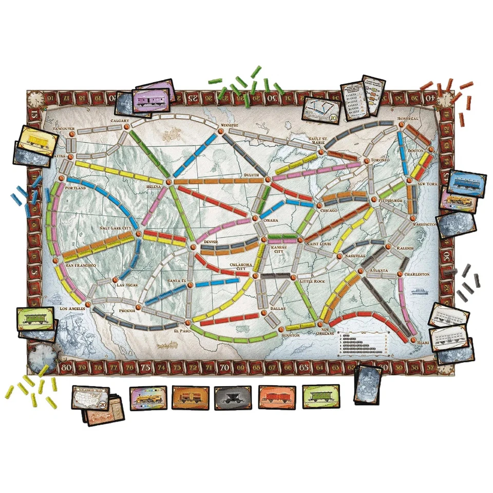 Ticket to Ride - Board Game - Days of Wonder - Image 3 of 4