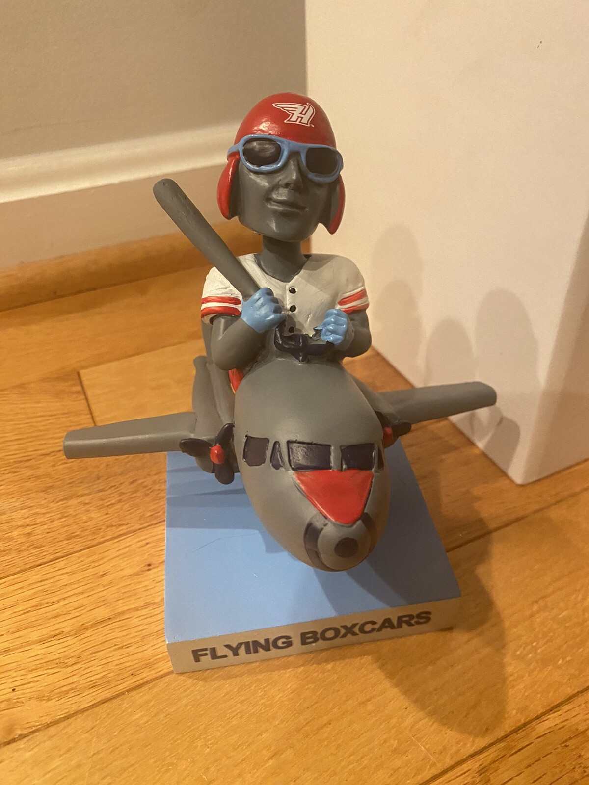 Hagerstown Flying Boxcars Bobblehead SGA Logo Mascot Suns Washington