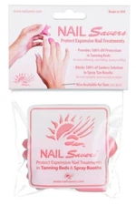 NAIL SAVERS - Protect Nails from UV- Tanning -Spray Tans - 11 Tips Per Bag