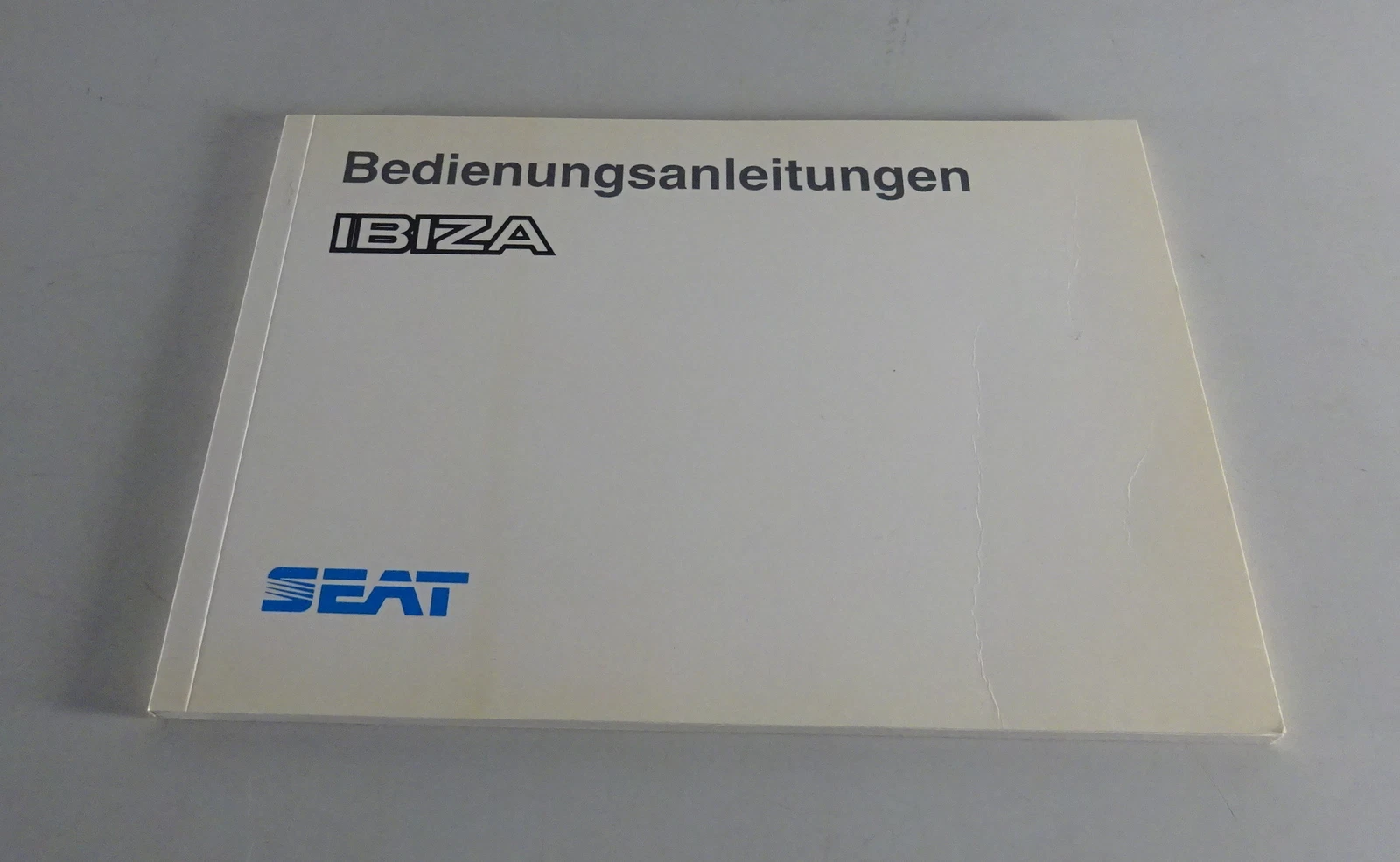 Operating Instructions / Manual Seat Ibiza Model Year 1991