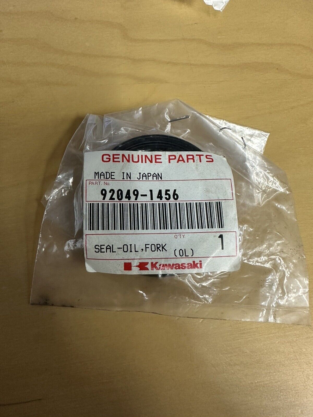 Genuine OEM 92049-1456 Kawasaki Seal Fork Outer Tube Ninja 