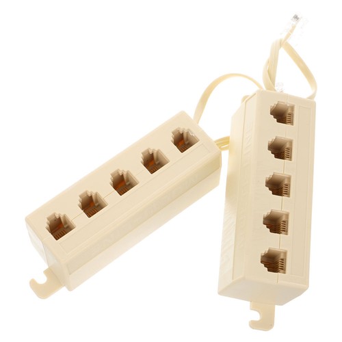 2 Pcs Junction Box Adapter Telefonzubehör Telefonanschlussadapter - Afbeelding 5 van 12