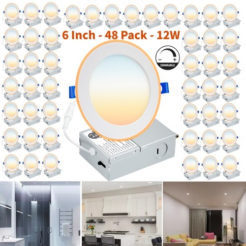 1050 Lumens - 12W - 5CCT - 6 in. New Construction LED Ceiling Downlight Fixture - Picture 26 of 27