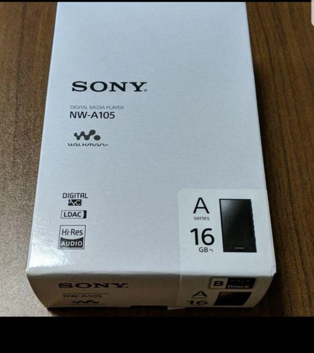 SONY NW-A105 Walkman Portable Audio Player High Res 16GB English Japanese Black
