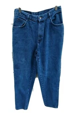 Vintage Gitano High Waist MOM Jeans Womens Sz 12 Tapered Leg Blue Denim 5 Pocket