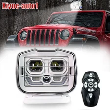 60W LED Remote Control Boat Off Road Truck Searchlight 360° Wireless Spotlight