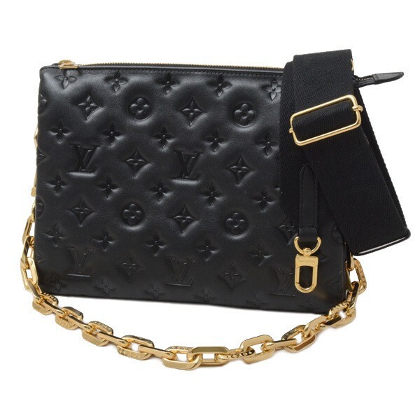 Mint Ex+++ LOUIS VUITTON M57790 Coussin PM Noir Coussin Shoulder 