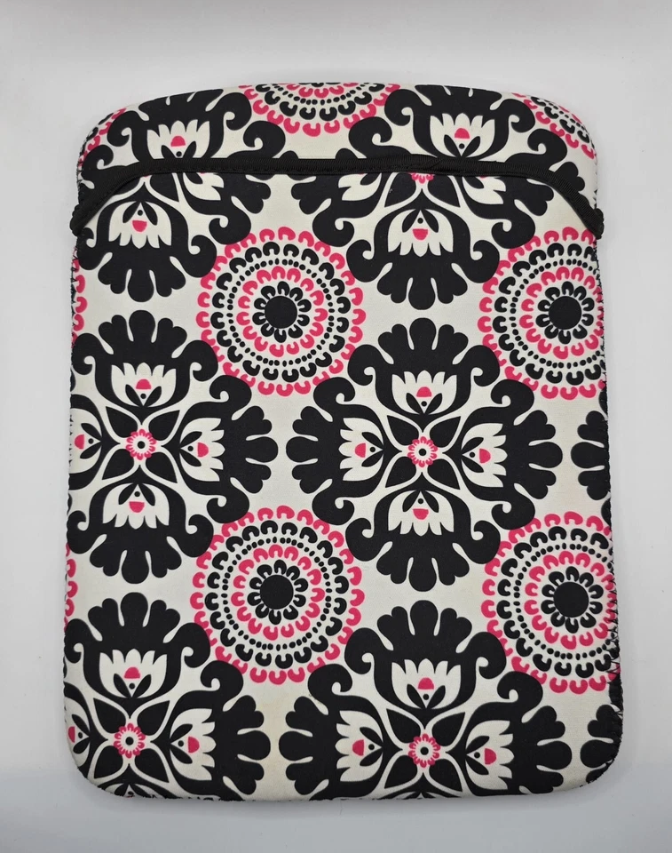 Thirty-One Tote A Tablet Ipad Sleeve Case Protector Pink Pop Medallion Print EUC - Image 4 of 4