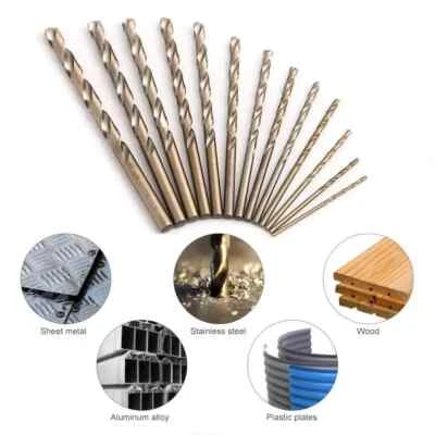 UK DRILLS GERMAN QUALITY HELLER HSS-CO COBALT DRILL BITS - ALL SIZES Cuts Hard Metal Steel
