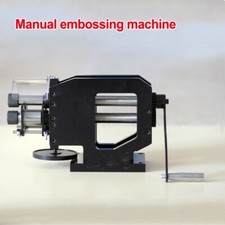 Leather Embossing Machine Manual Bronzing Machine Leather Indentation Printing