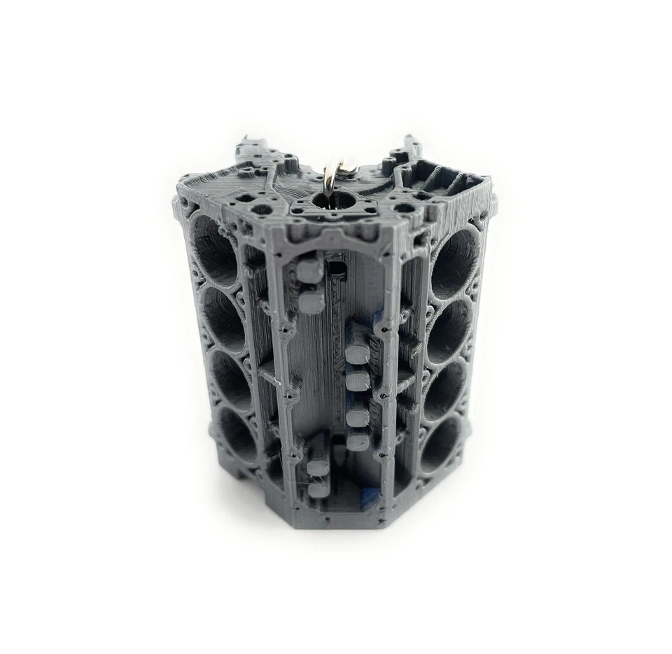 Llavero bloque motor LS - Bloque motor modelo Chevrolet V8 - Llavero motor GM Foto 4 de 4