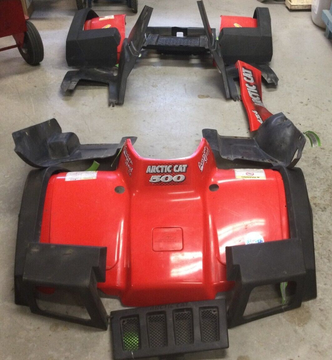 2002-2005 Arctic Cat 500 4X4 TRV Front Rear Fenders Plastics Set