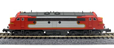N Scale Kato Lemke K2885 NOHAB STRABAG Santa Fe #1125 Diesel