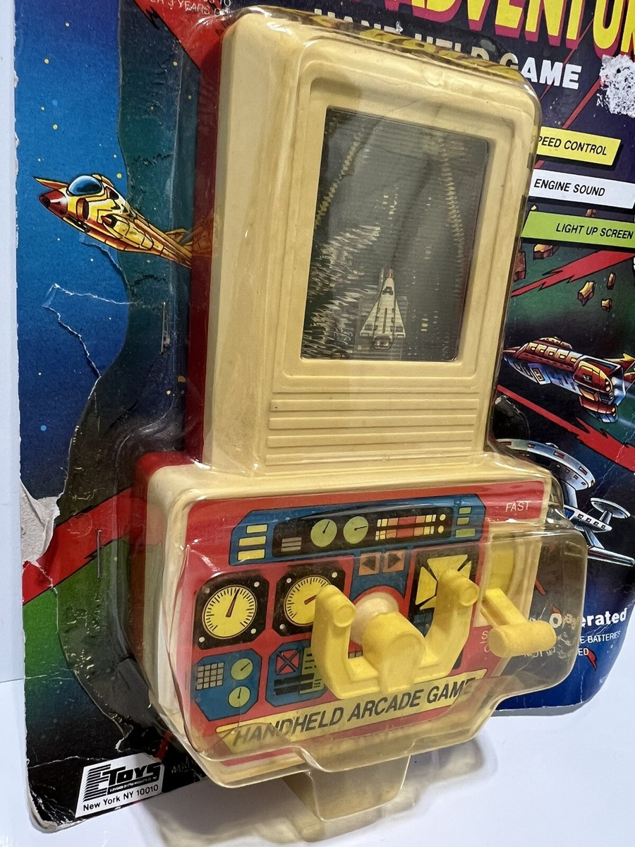 SAGBALL レトロゲーム 箱有り レア Vintage 1990 Soma Space Adventure Handheld Arcade Game On