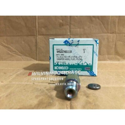 NEW Genuine Fuel Flow Damper Assy Kobelco SK200-8 J05E