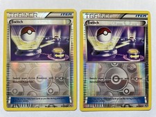 2x Switch 91/108 NM Reverse-Holo Roaring Skies 2015 Pokemon TCG