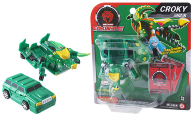CHOIROCK Turning Mecard REMASTER : CROKY 크로키 Robot Car Figure