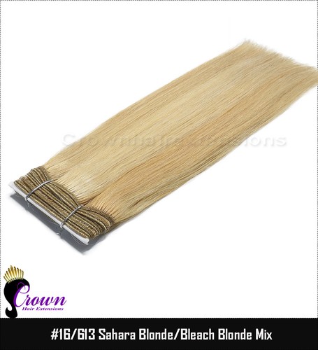 Full Head-Double Weft-100% Human Remy Hair Weave Weft Extensions- Weaves - Picture 28 of 37