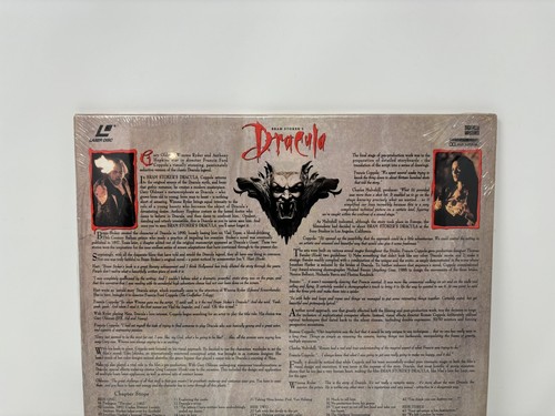 Bram Stoker's Dracula Special Collector's Edition 1992 53436 Laserdisc BRAND NEW - Foto 7 di 10
