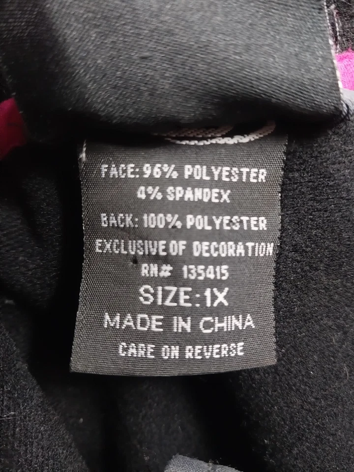 Chaqueta deportiva CB para mujer 1X gris/negro/rosa bolsillos con cremallera abrigo forrado con capucha Foto 4 de 4