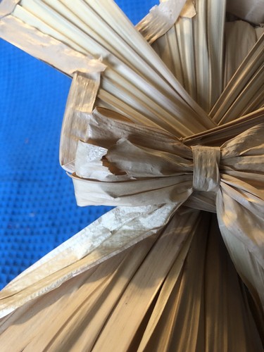 Vintage Mid Century CORN HUSK ANGEL Handmade 12” Tall (No Face) - Picture 11 of 12