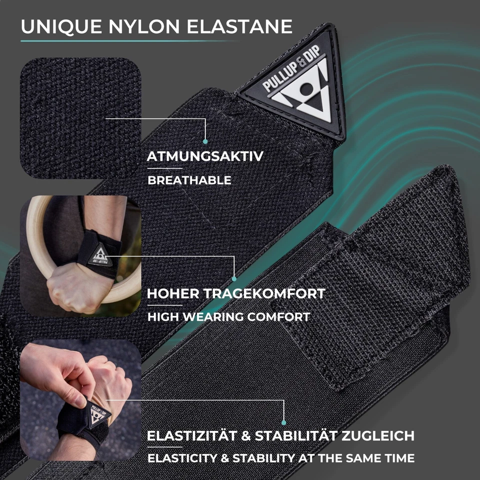 Wrist Wraps Handgelenkbandagen für Kraftsport, Calisthenics, Bodybuilding - Bild 4 von 4