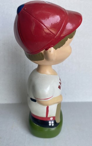 Vintage Texas Rangers grüne Basis Nodder Wackelkopf mit Box - Bild 6 von 15
