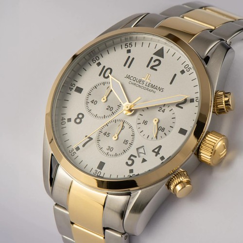 JACQUES LEMANS SPORT Men's watch 42-2G - Picture 2 of 7