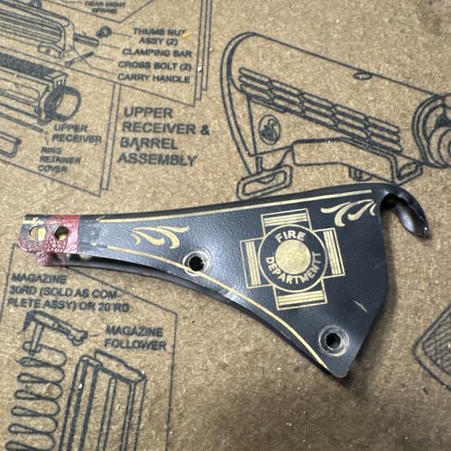 Black Retro Brass Cairns Style Leather Helmet Shield Holder Finial With Typo eBay