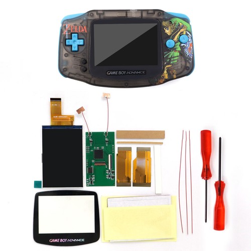 Kit de retroiluminación LCD GBA 3.0" IPS V5 720x480 píxeles retro para Game Boy Advance + carcasa - Imagen 16 de 50