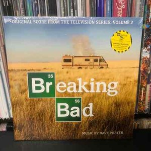 Breaking Bad サントラレコード BREAKING BAD OST (5 X 10 INCH/CRYSTAL BLUE VINYL/POSTER/BADGE